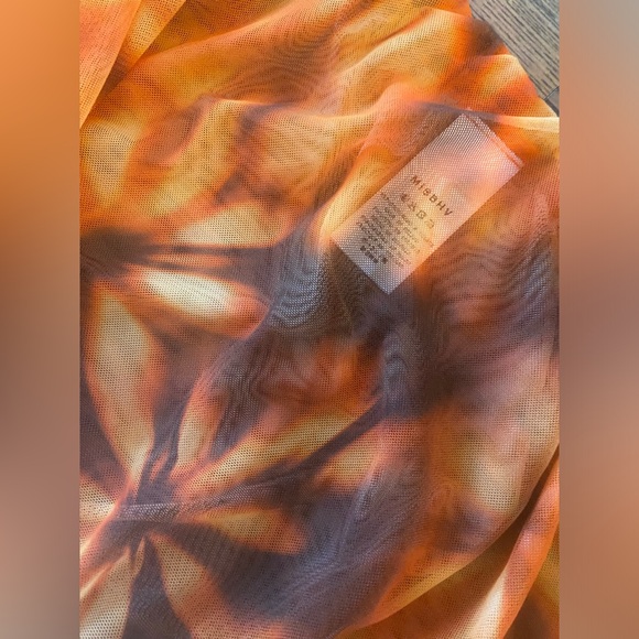 MISBHV ORANGE The ‘Metamorphosis 1993’ collection mesh slip dress size S - Picture 6 of 8